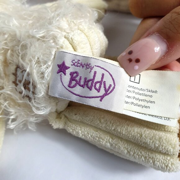 Scentsy Buddy Plush Lenny the Lamb and Nursery Baby Lamb 15.5" Plush Sheep Set - Picture 8 of 10